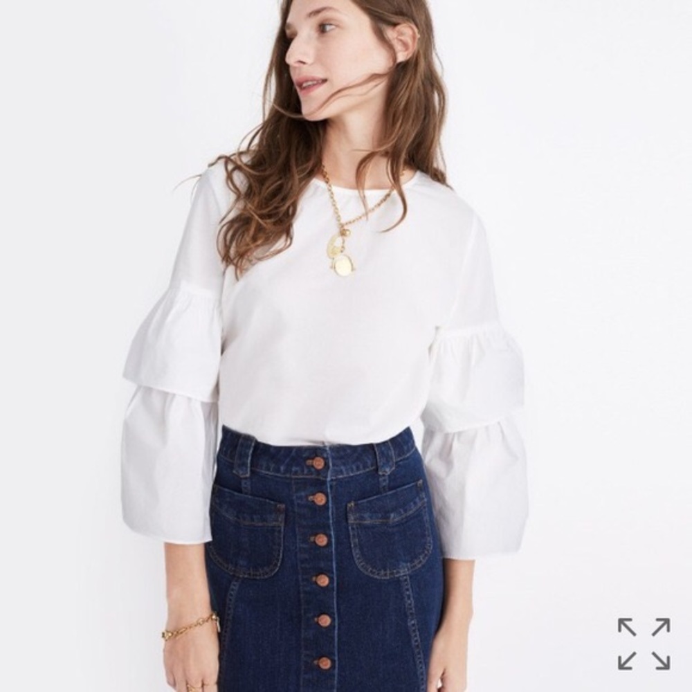 Madewell Tier Sleeve Top